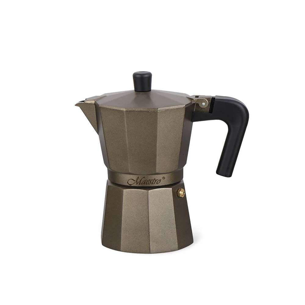 Maestro MR1666-3BR moka aparat za kafu, braon, 150 ml