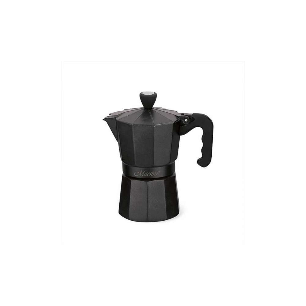 Maestro MR1666-3B crna moka džezva 150 ml, 3 šoljice