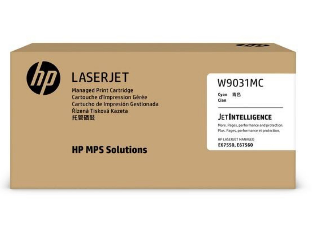 HP W9031MC Cyan toner kaseta 28.000 strana
