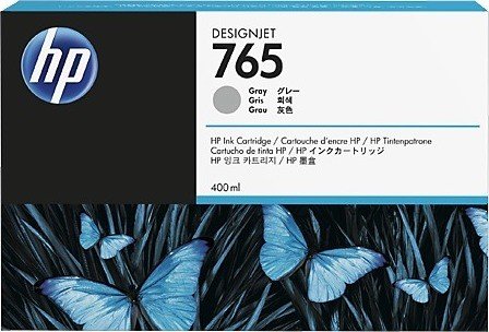 HP 765 F9J53A sivi kertridž za DesignJet, 400 ml