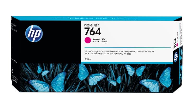 HP 764 magenta kertridž za DesignJet, 300 ml