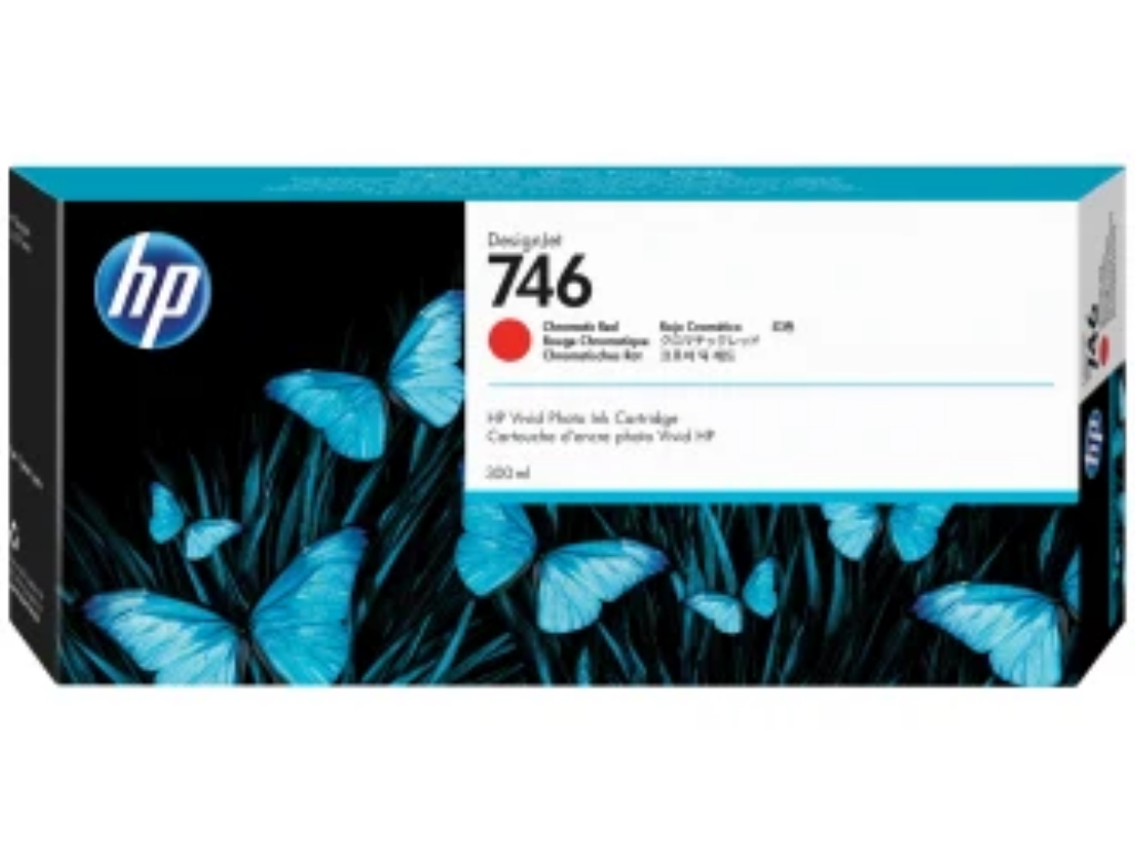 HP 746 P2V81A kertridž hromatski crvene tinte, 300 ml