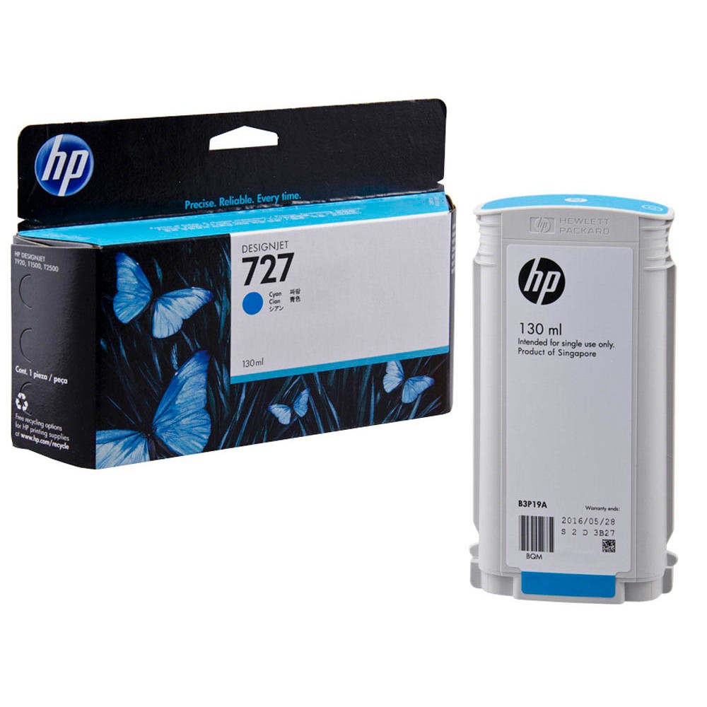 HP 727 B3P19A 130 ml cijan kertridž za DesignJet